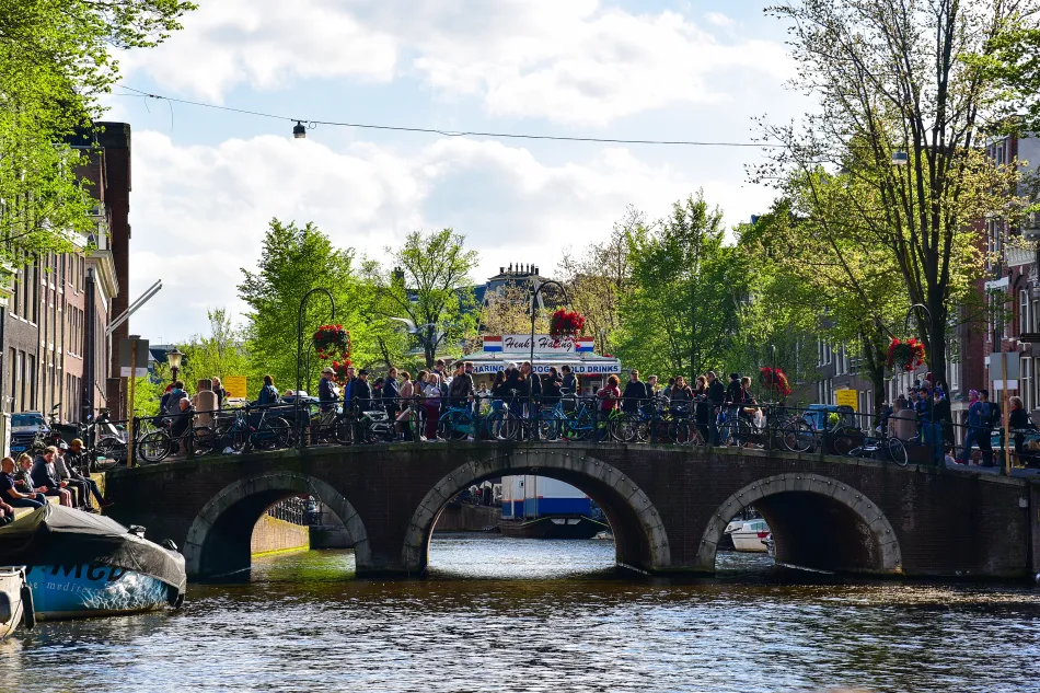 荷蘭-阿姆斯特丹-運河遊船
