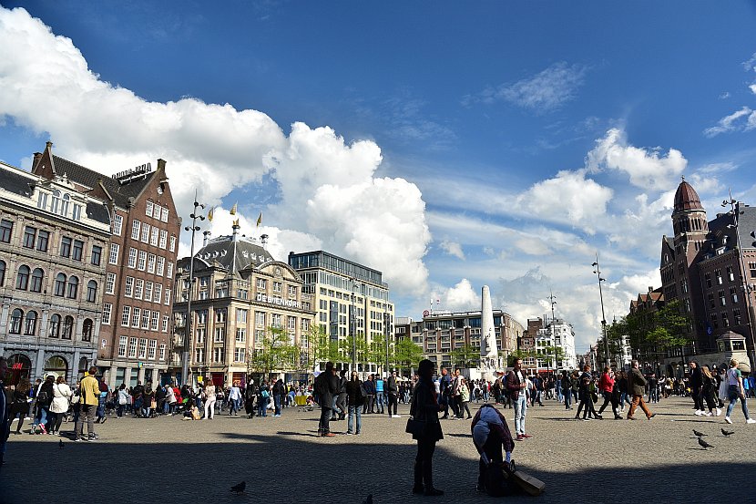 荷蘭 -阿姆斯特丹-水壩廣場