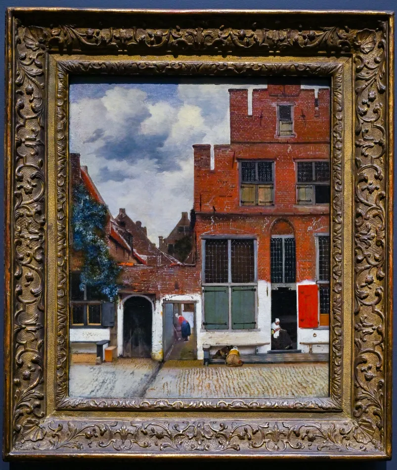 荷蘭-阿姆斯特丹-荷蘭國家博物館-《小街》