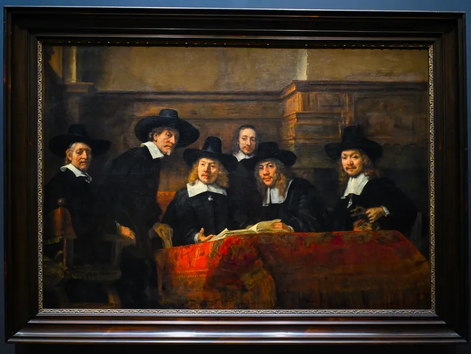 荷蘭-阿姆斯特丹-荷蘭國家博物館-《布料同業公會理事》