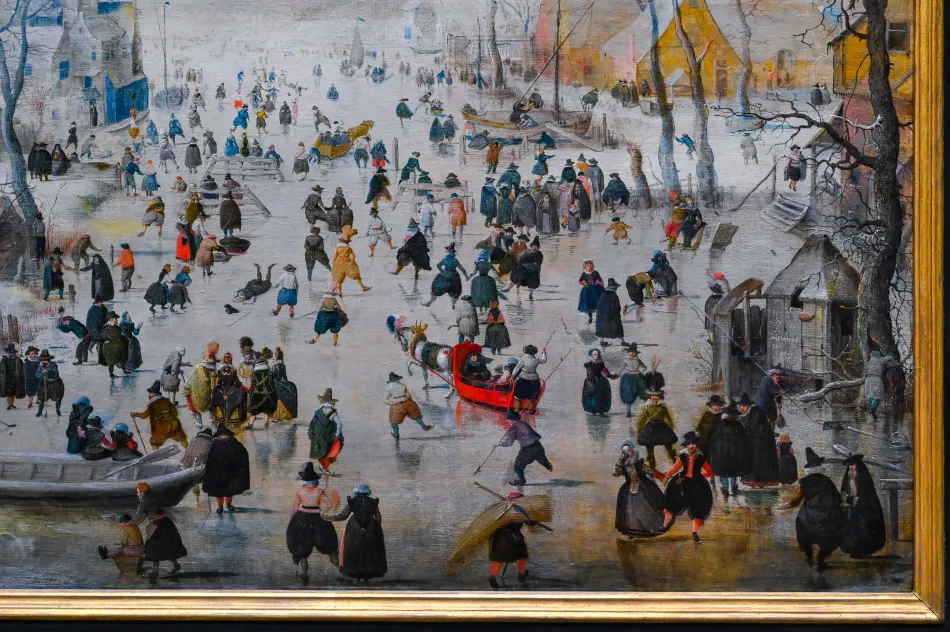 荷蘭-阿姆斯特丹-荷蘭國家博物館-《Winter Landscape with Ice Skaters》