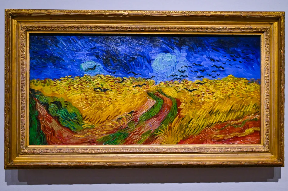 荷蘭-阿姆斯特丹-梵谷博物館-麥田的烏鴉（Wheatfield with Crows）