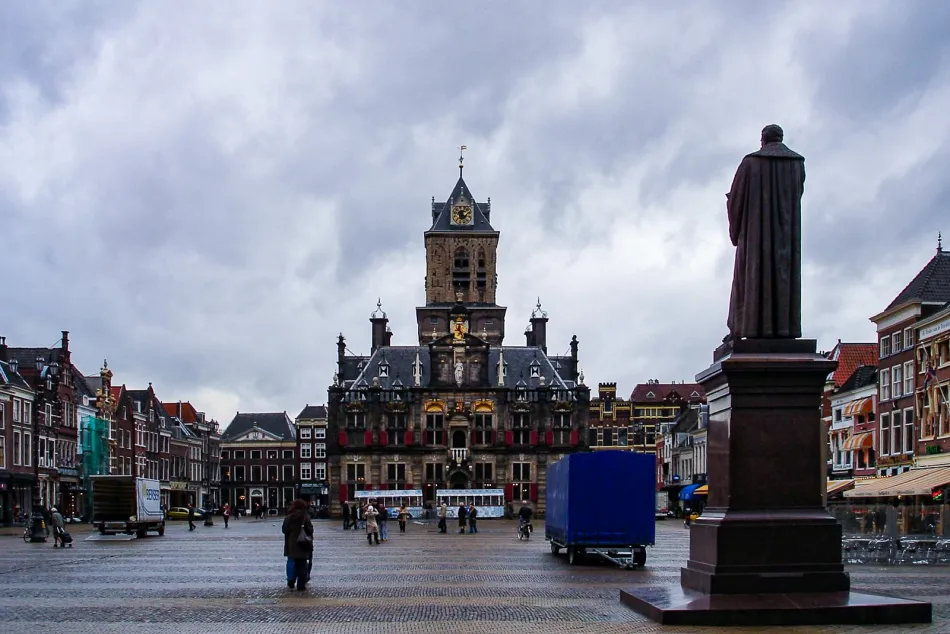 荷蘭-台夫特-市集廣場