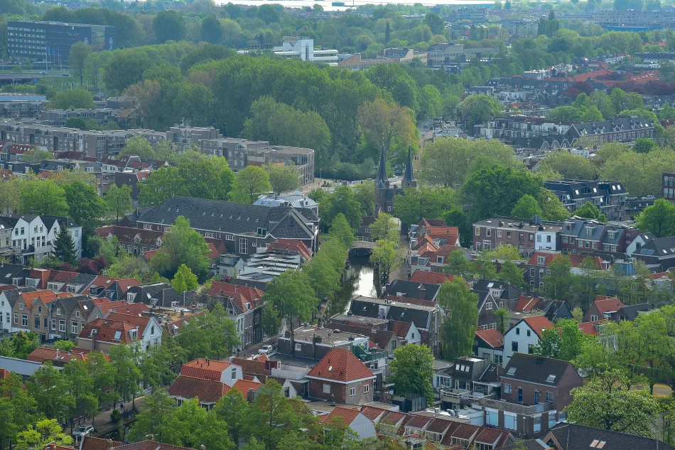 荷蘭-台夫特-市集廣場的新教堂