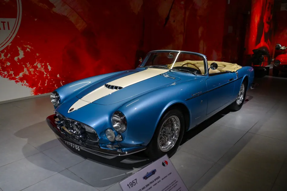 荷蘭-海牙-勞烏曼博物館-Maserati A6G 2000 Frua Spider