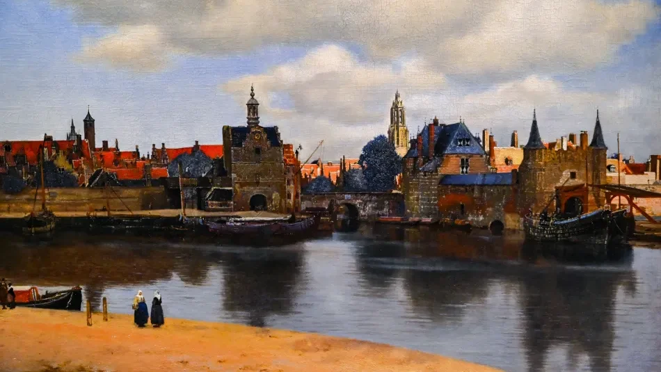 荷蘭-海牙-莫瑞泰斯皇家美術館-《台夫特一景》