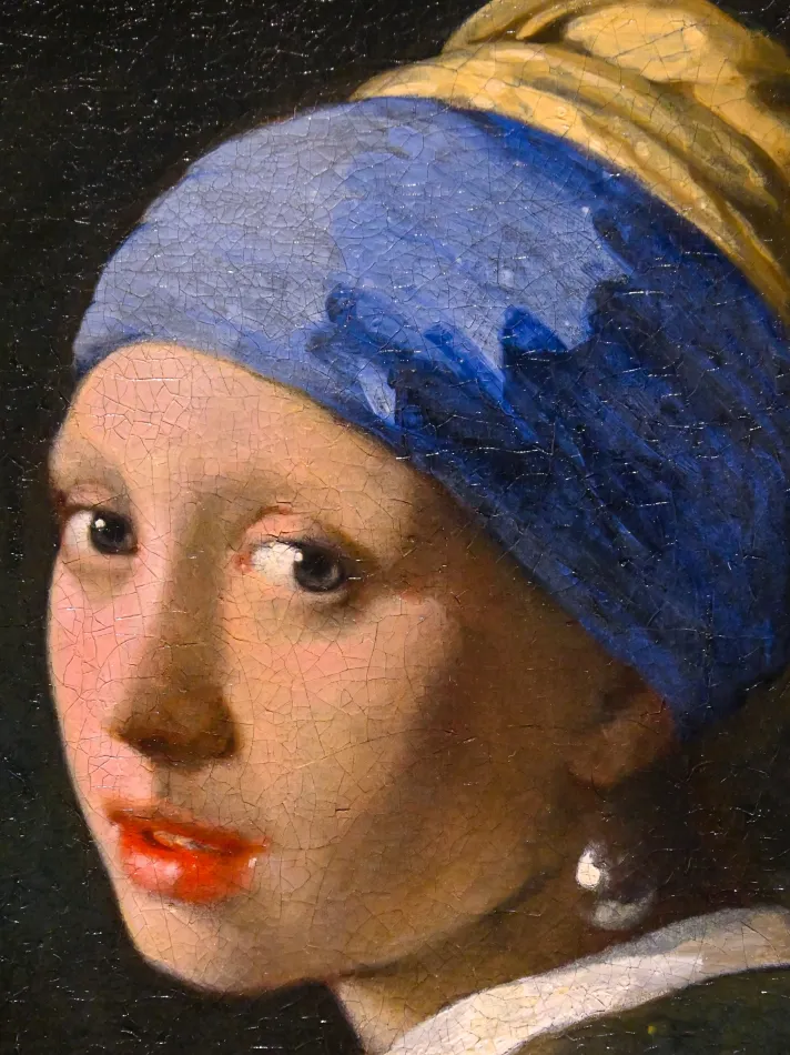 荷蘭-海牙-莫瑞泰斯皇家美術館-《戴珍珠耳環的少女》