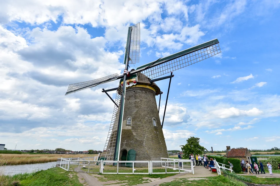 荷蘭-鹿特丹-小孩堤防-Nederwaard Museum Mill