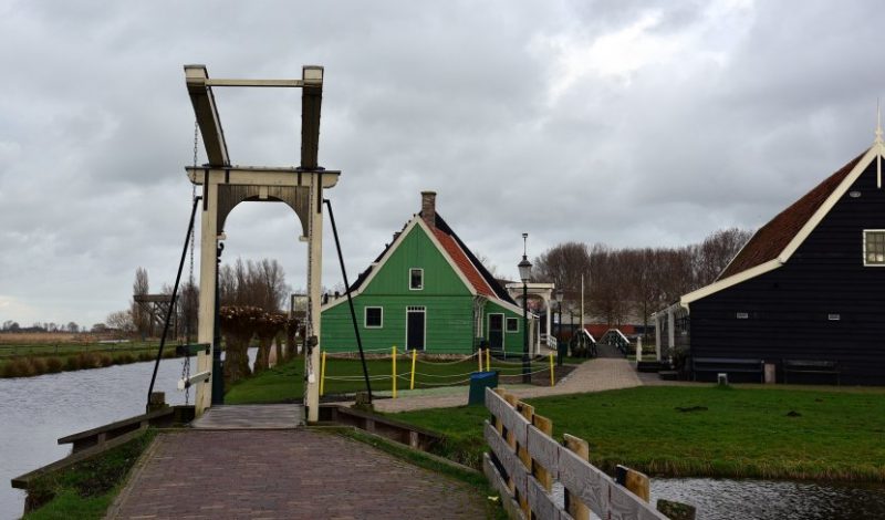 荷蘭-桑斯安斯風車村
