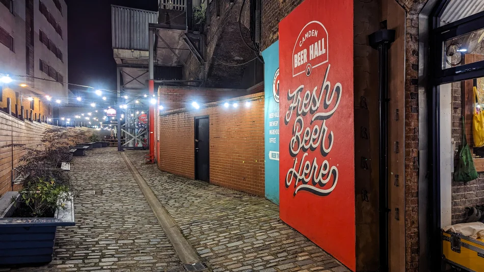 英國-倫敦-肯頓市集-Camden Town Brewery導覽