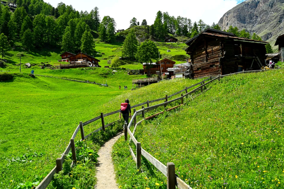 策馬特-Hängebrückenweg Furi
