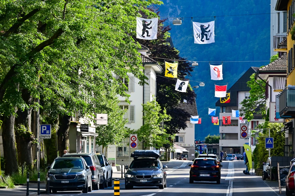 瑞士-琉森湖-Brunnen