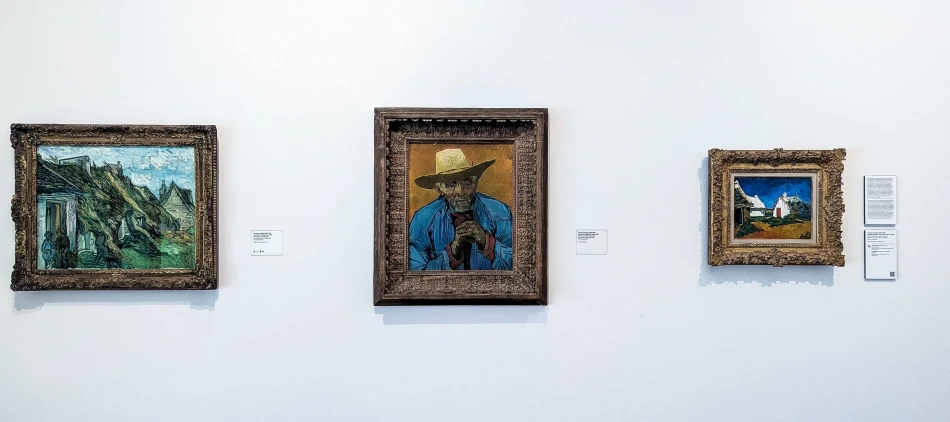 瑞士-蘇黎世-蘇黎世美術館的梵谷作品