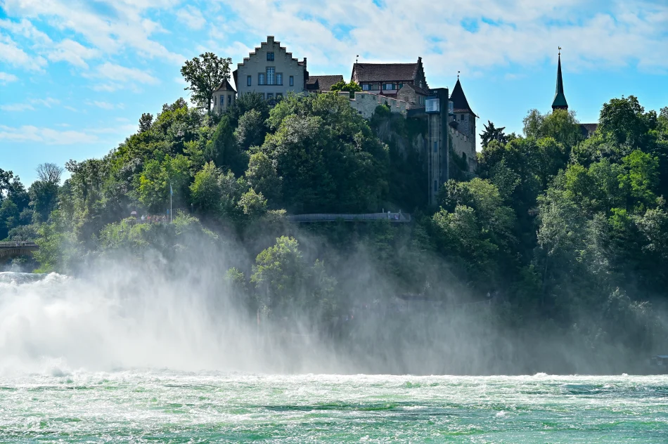 瑞士-萊茵瀑布遊船