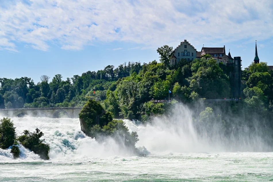 瑞士-萊茵瀑布遊船