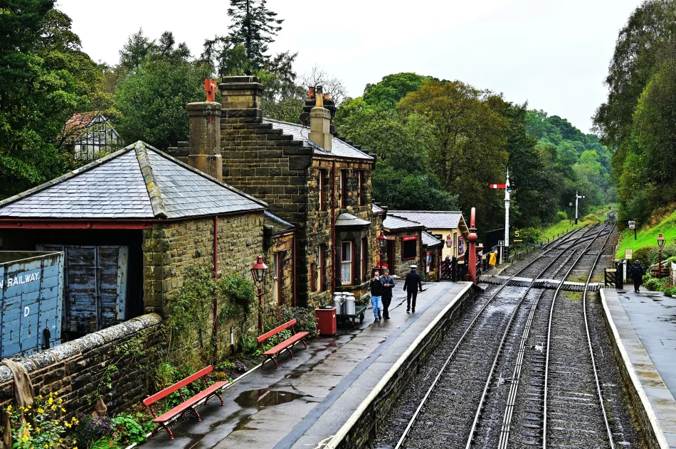 英國-戈斯蘭火車站(Goathland Station)