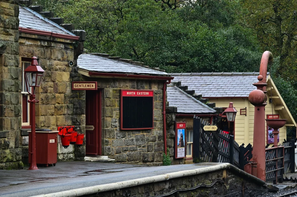英國-戈斯蘭火車站(Goathland Station)