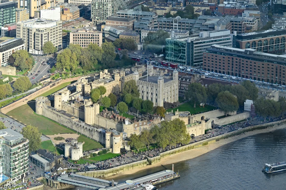 英國-倫敦-碎片塔拍倫敦塔