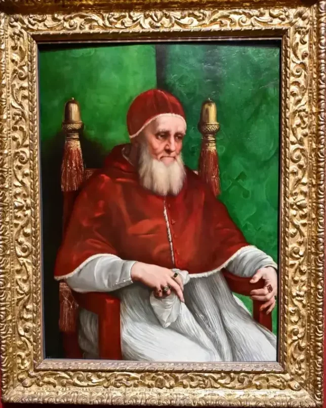 英國-倫敦-國家美術館-Portrait of Pope Julius II