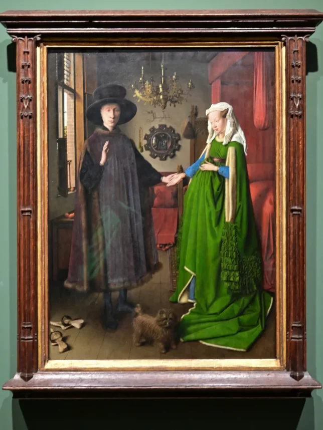 英國-倫敦-國家美術館-The Arnolfini Portrait