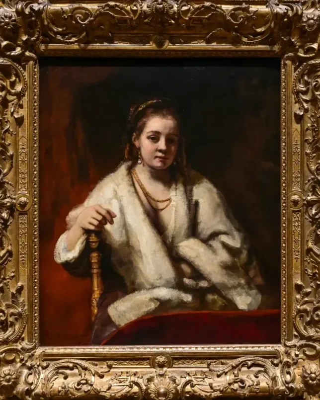 英國-倫敦-國家美術館-Portrait of Hendrickje Stoffels