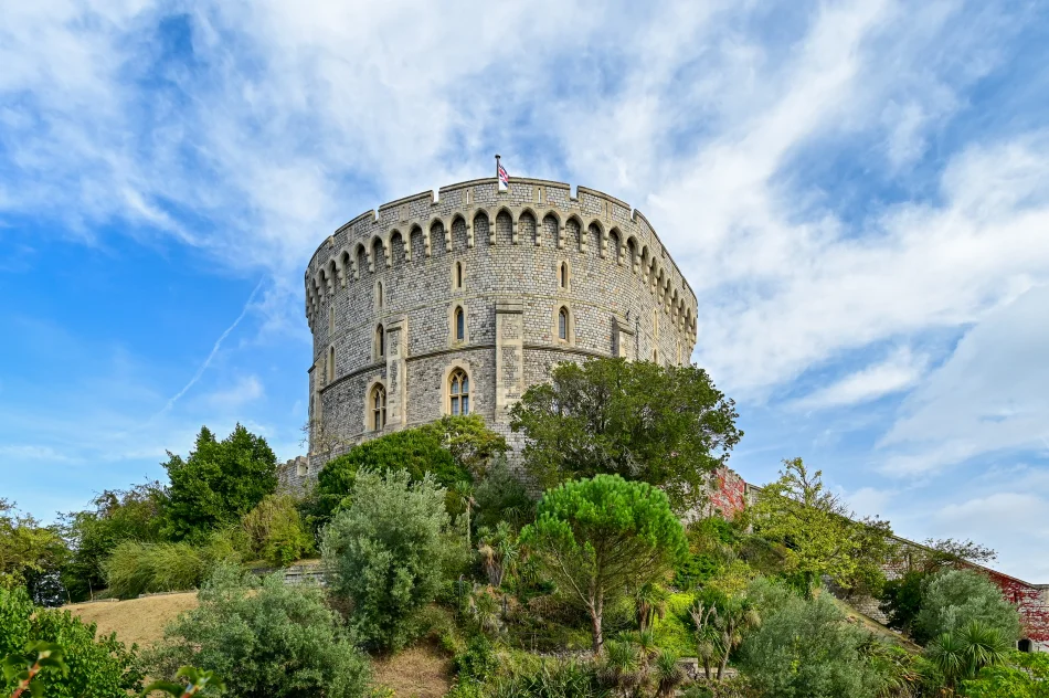 英國-溫莎城堡-圓塔