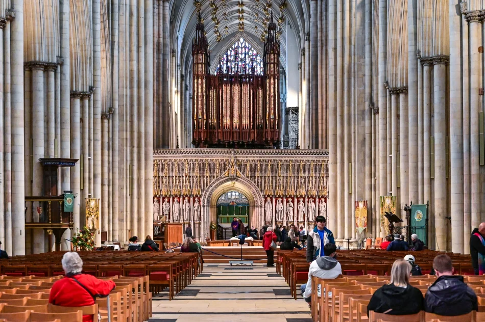 英國-約克-約克大教堂-唱詩班席位