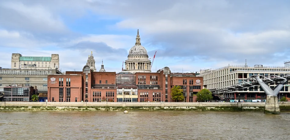 英國-倫敦-泰晤士河遊船與聖保羅大教堂