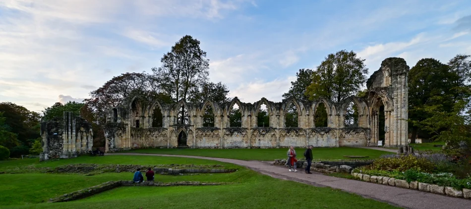 英國-約克-聖瑪麗修道院遺跡